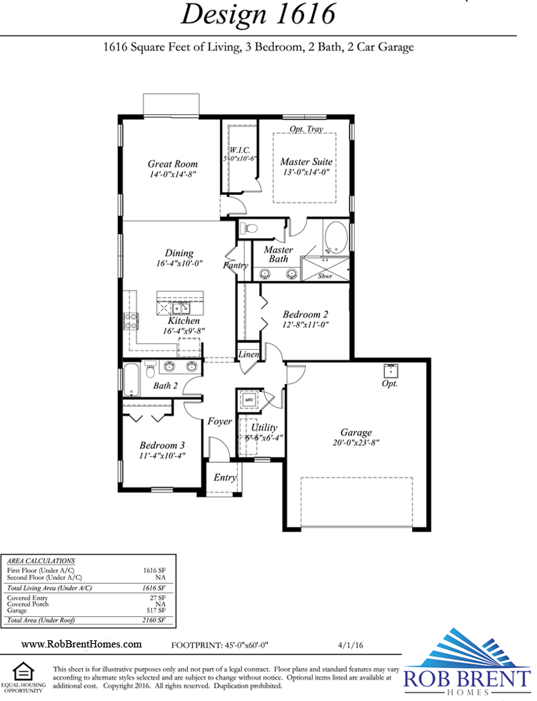 1616 Dorval Floorplan